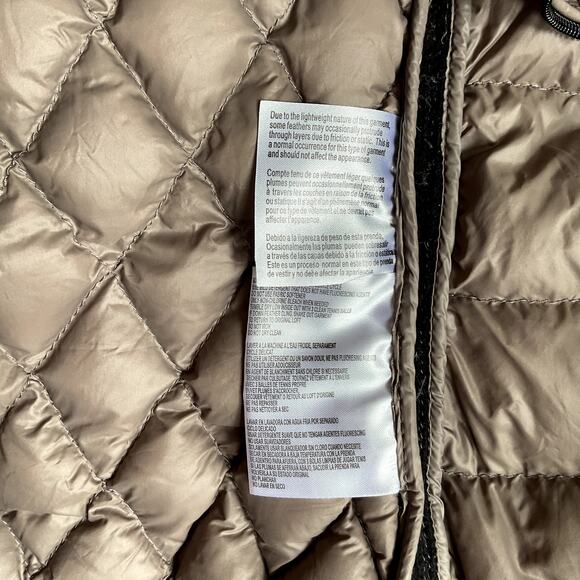 Michael Kors packable down mid length coat small - Picture 5 of 7